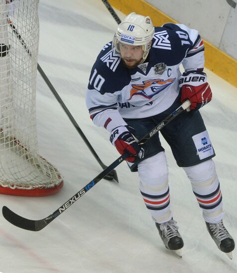 Kontinental Hockey League. CSKA vs. Metallurg Magnitogorsk
