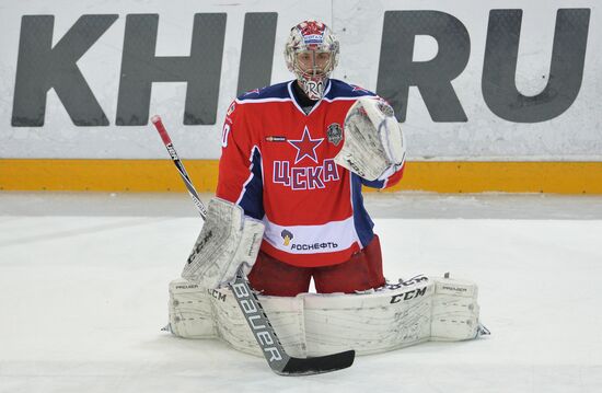 Kontinental Hockey League. CSKA vs. Metallurg Magnitogorsk