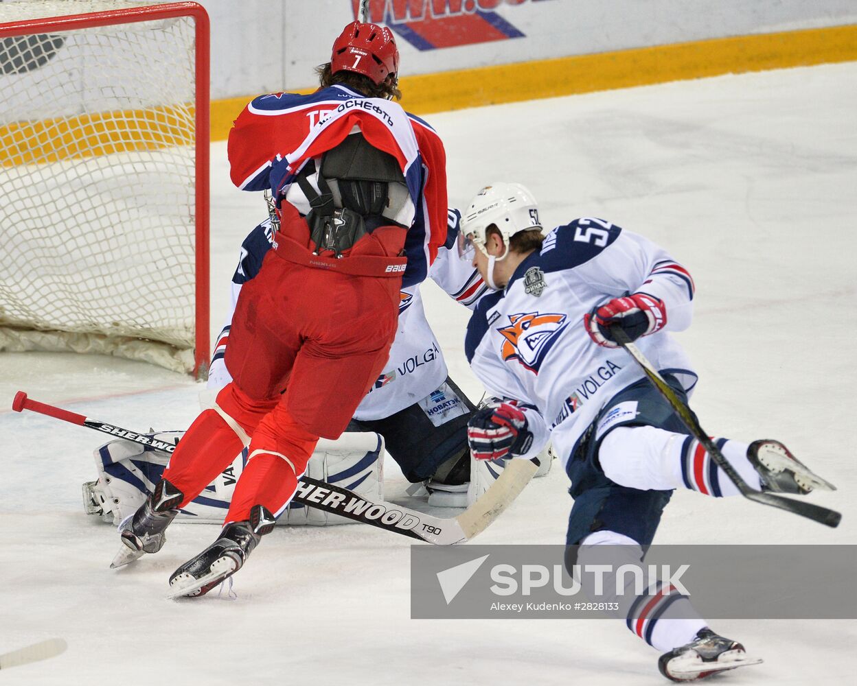Hockey. KHL. CSKA vs Metallurg (Magnitogorsk)