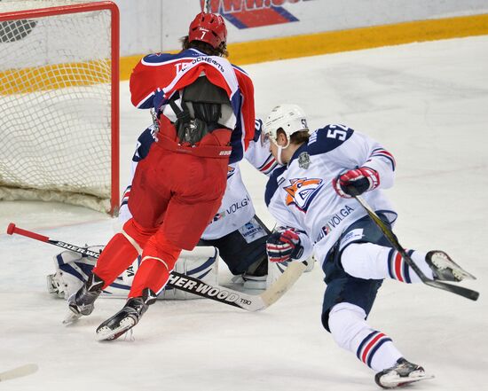 Hockey. KHL. CSKA vs Metallurg (Magnitogorsk)