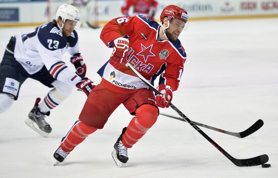 Kontinental Hockey League. CSKA vs. Metallurg Magnitogorsk