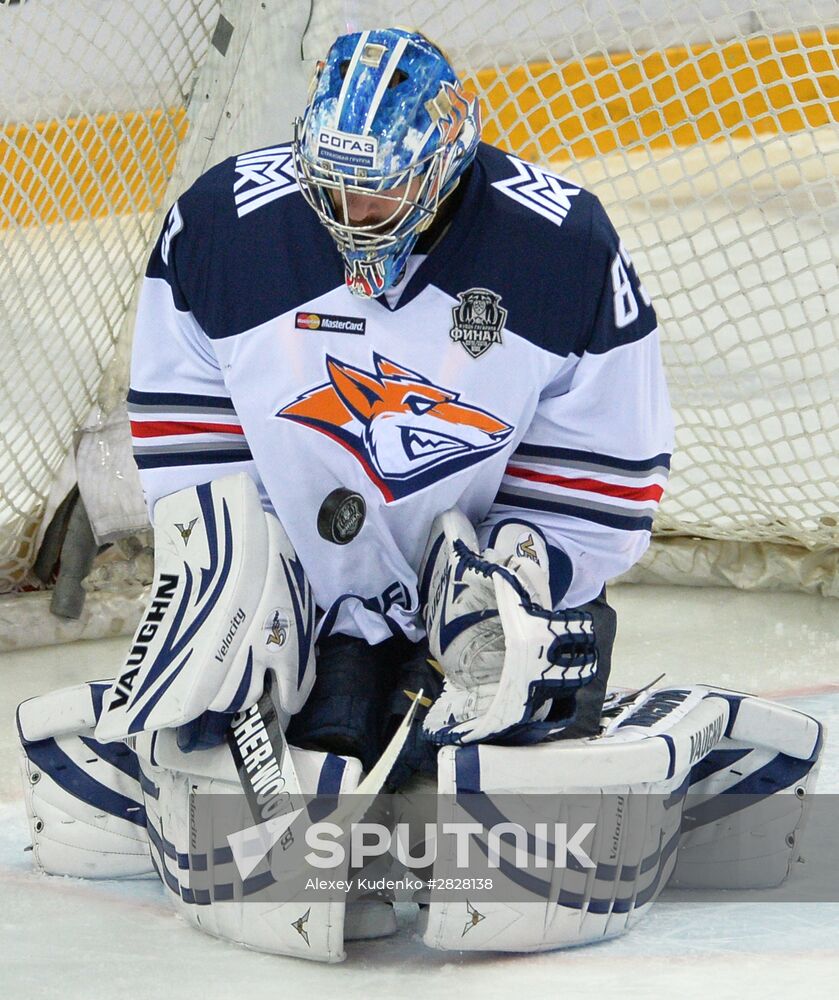 Kontinental Hockey League. CSKA vs. Metallurg Magnitogorsk