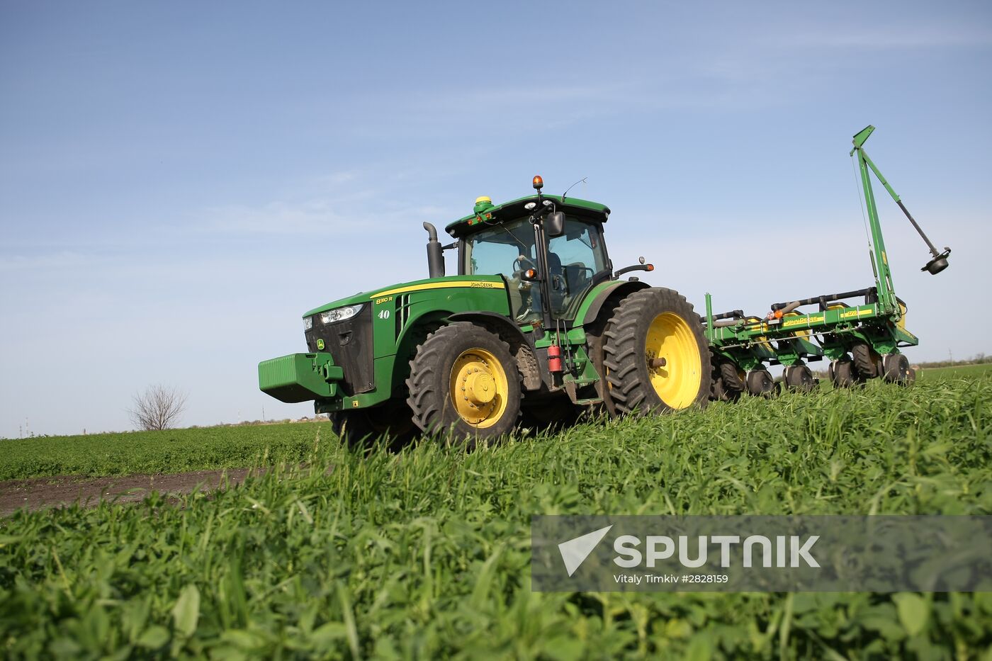 Spring sowing campaign in Krasnodar Territory