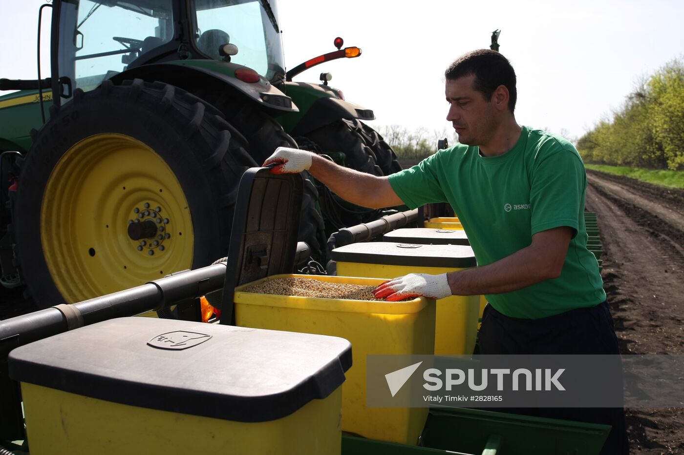Spring sowing campaign in Krasnodar Territory