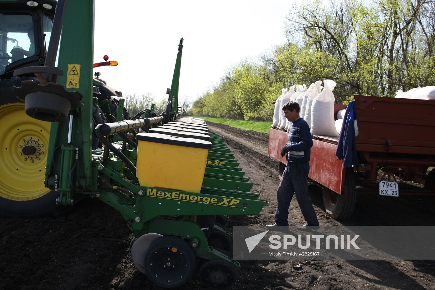 Spring sowing campaign in Krasnodar Territory