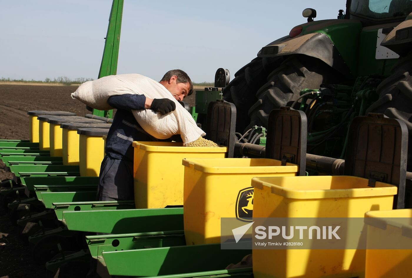 Spring sowing campaign in Krasnodar Territory