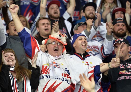 Kontinental Hockey League. CSKA vs. Metallurg