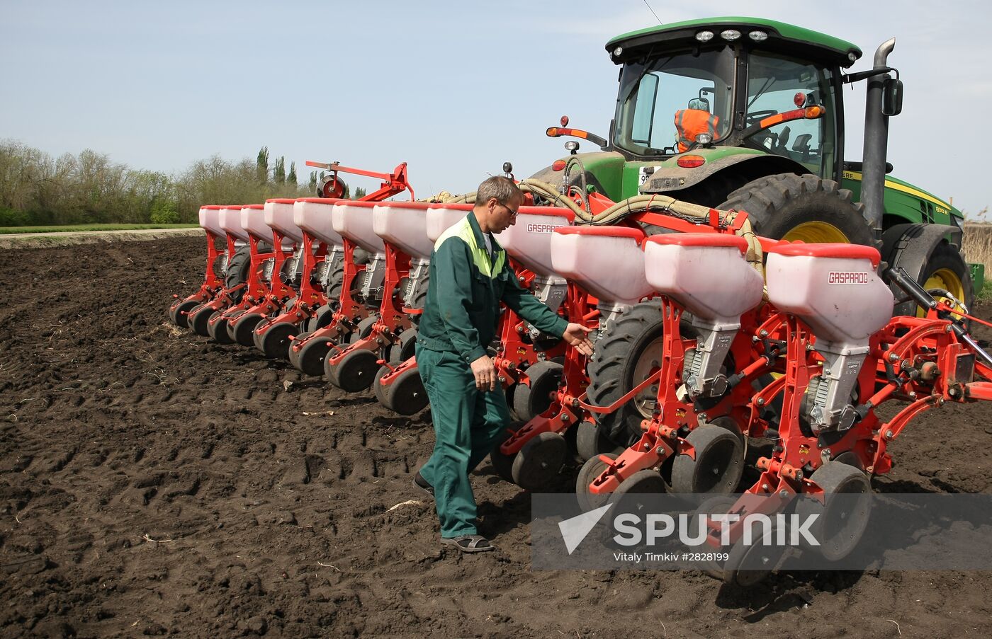 Spring sowing campaign in Krasnodar Territory