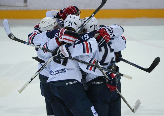 Kontinental Hockey League. CSKA vs. Metallurg