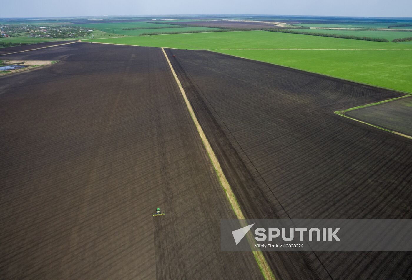 Spring sowing campaign in Krasnodar Territory