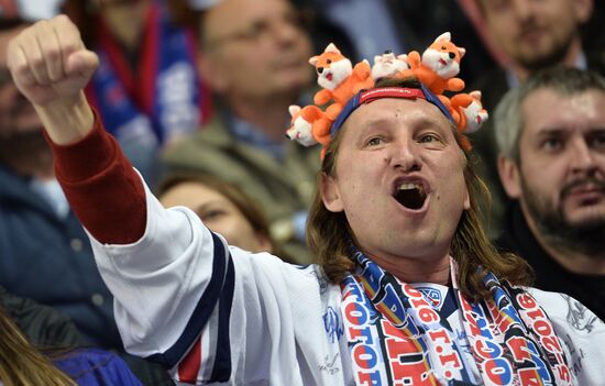 Kontinental Hockey League. CSKA vs. Metallurg Magnitogorsk