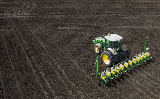 Spring sowing campaign in Krasnodar Territory