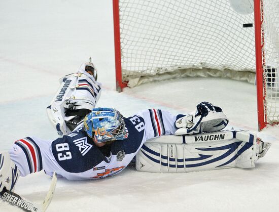 Kontinental Hockey League. CSKA vs. Metallurg Magnitogorsk