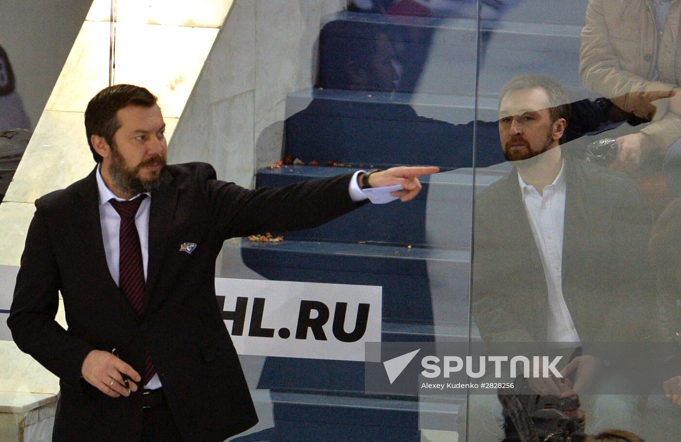 Kontinental Hockey League. CSKA vs. Metallurg Magnitogorsk