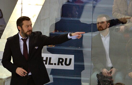 Kontinental Hockey League. CSKA vs. Metallurg Magnitogorsk