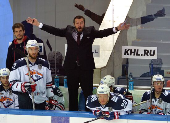 Kontinental Hockey League. CSKA vs. Metallurg