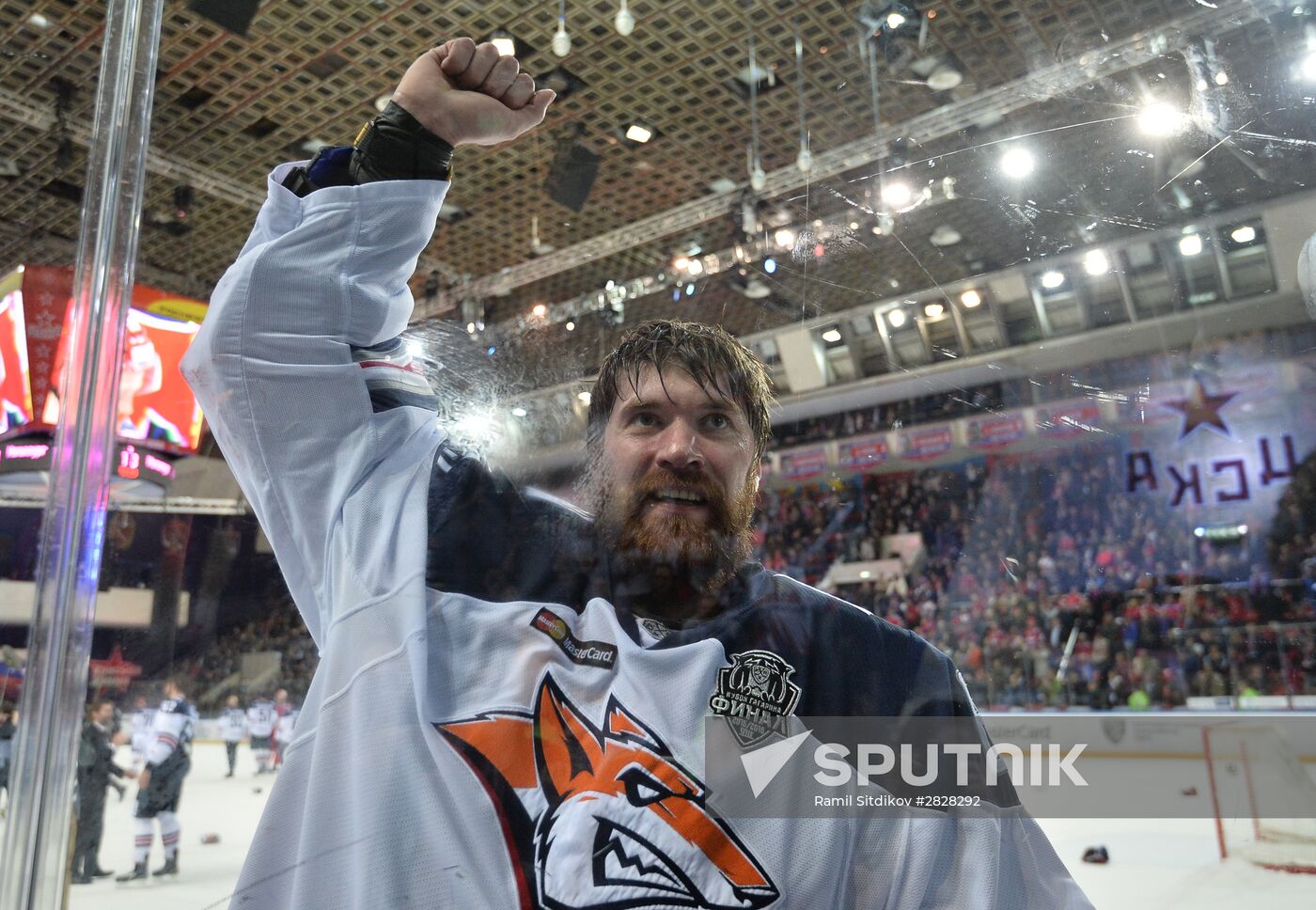 Kontinental Hockey League. CSKA vs. Metallurg Magnitogorsk