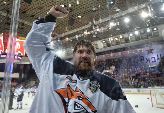 Kontinental Hockey League. CSKA vs. Metallurg Magnitogorsk