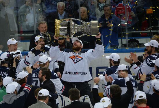 Kontinental Hockey League. CSKA vs. Metallurg Magnitogorsk