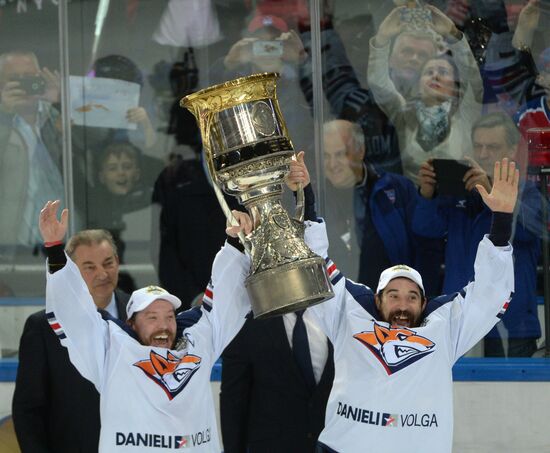 Kontinental Hockey League. CSKA vs. Metallurg Magnitogorsk