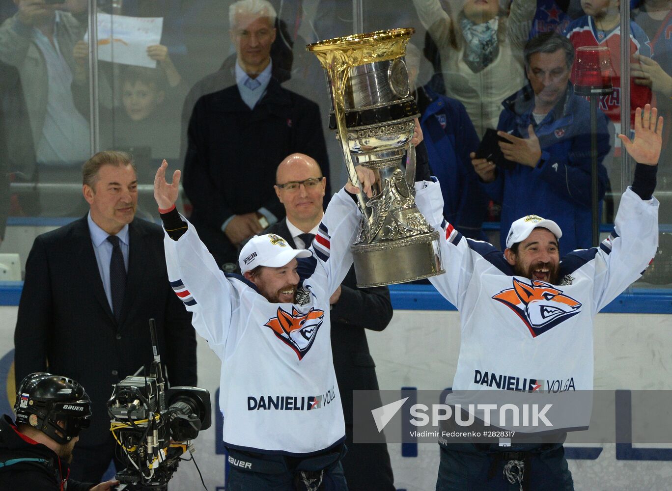 Kontinental Hockey League. CSKA vs. Metallurg Magnitogorsk