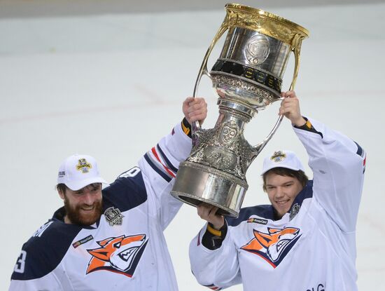 Kontinental Hockey League. CSKA vs. Metallurg Magnitogorsk