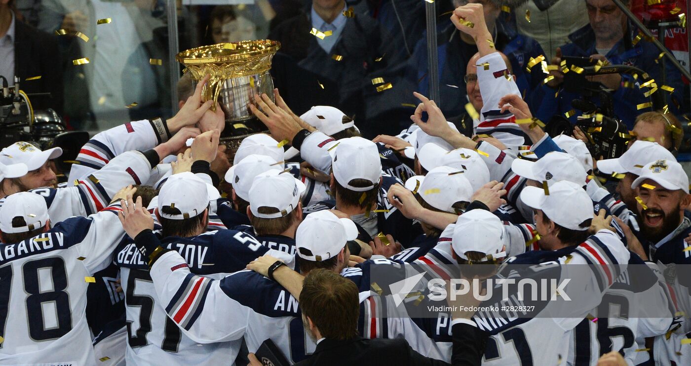 Kontinental Hockey League. CSKA vs. Metallurg