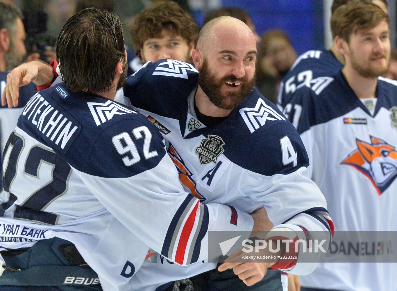 Kontinental Hockey League. CSKA vs. Metallurg Magnitogorsk