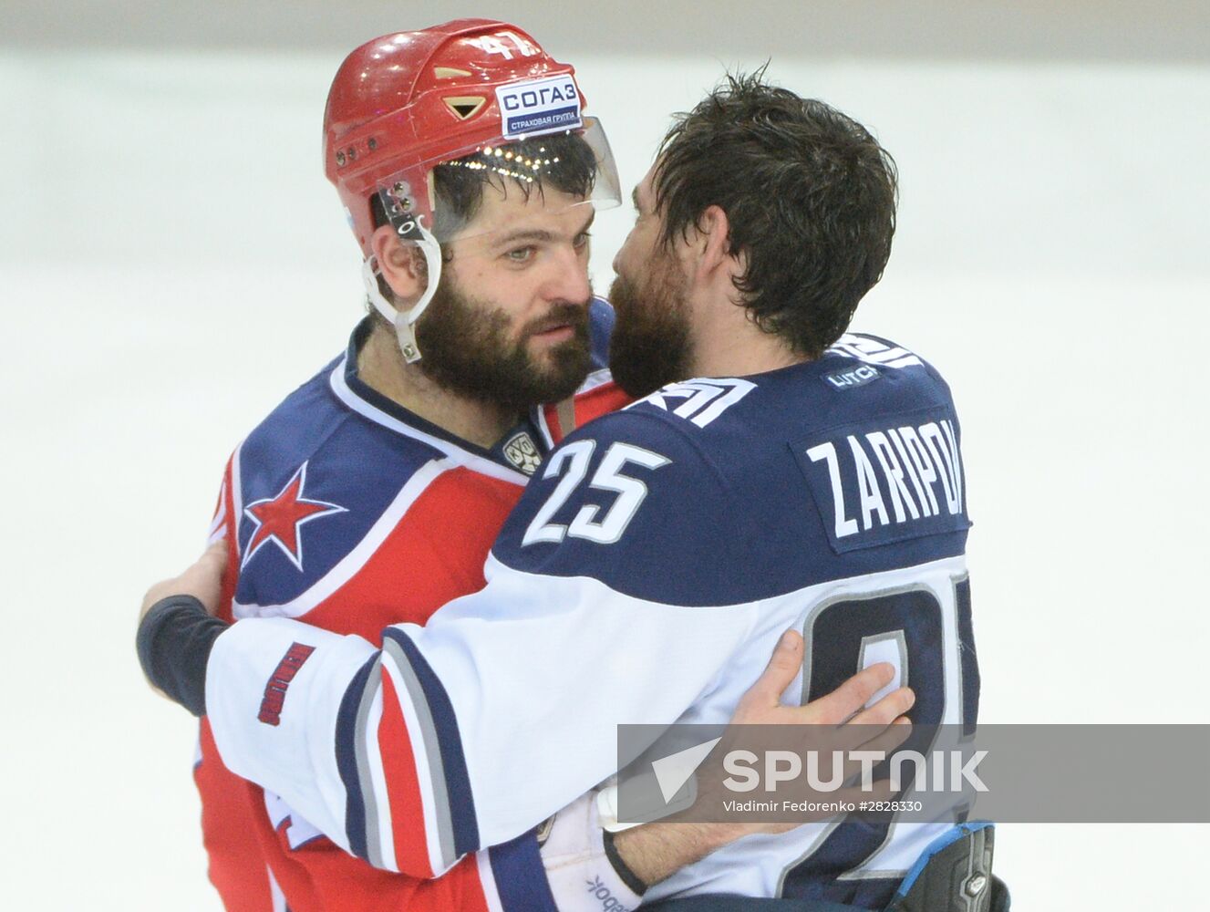 Kontinental Hockey League. CSKA vs. Metallurg Magnitogorsk