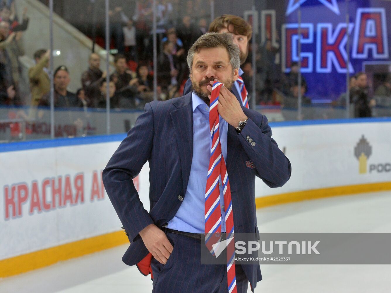 Kontinental Hockey League. CSKA vs. Metallurg Magnitogorsk