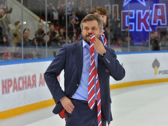 Kontinental Hockey League. CSKA vs. Metallurg Magnitogorsk