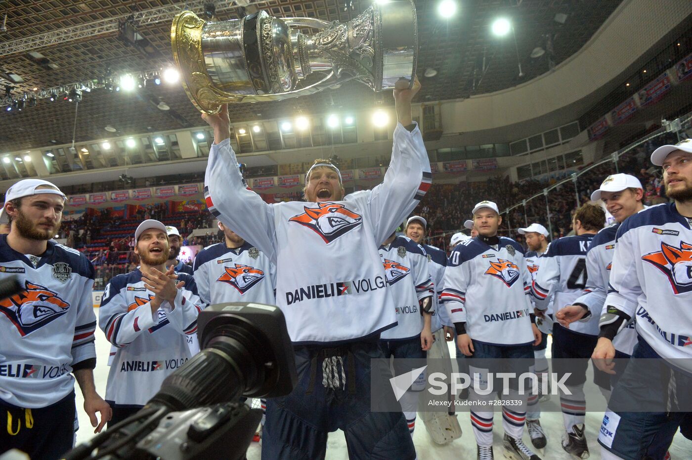 Kontinental Hockey League. CSKA vs. Metallurg