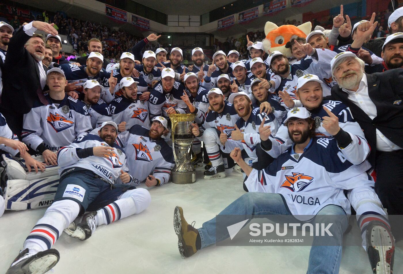 Kontinental Hockey League. CSKA vs. Metallurg
