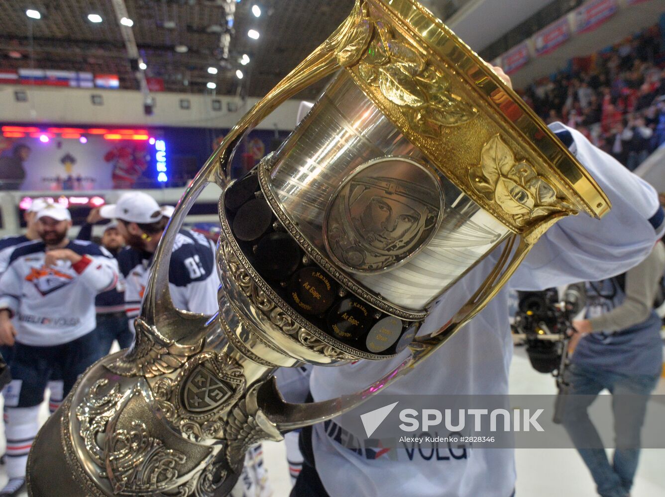 Kontinental Hockey League. CSKA vs. Metallurg Magnitogorsk