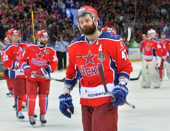 Kontinental Hockey League. CSKA vs. Metallurg Magnitogorsk