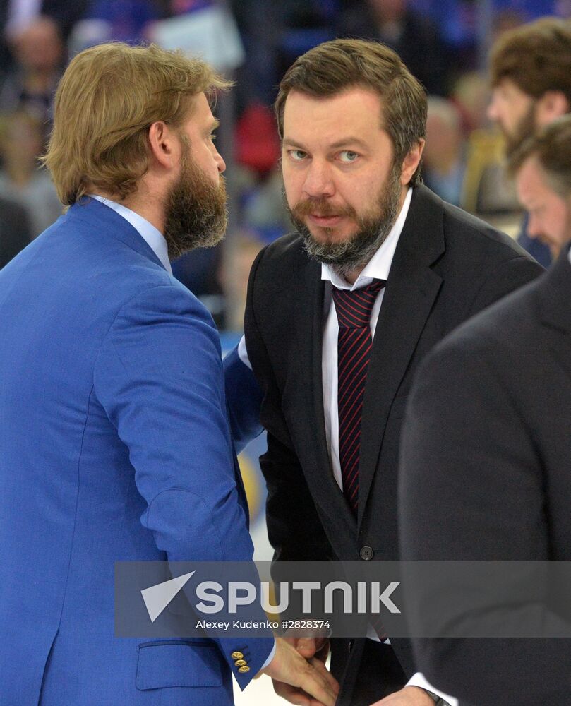 Kontinental Hockey League. CSKA vs. Metallurg Magnitogorsk