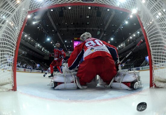 Kontinental Hockey League. CSKA vs. Metallurg Magnitogorsk