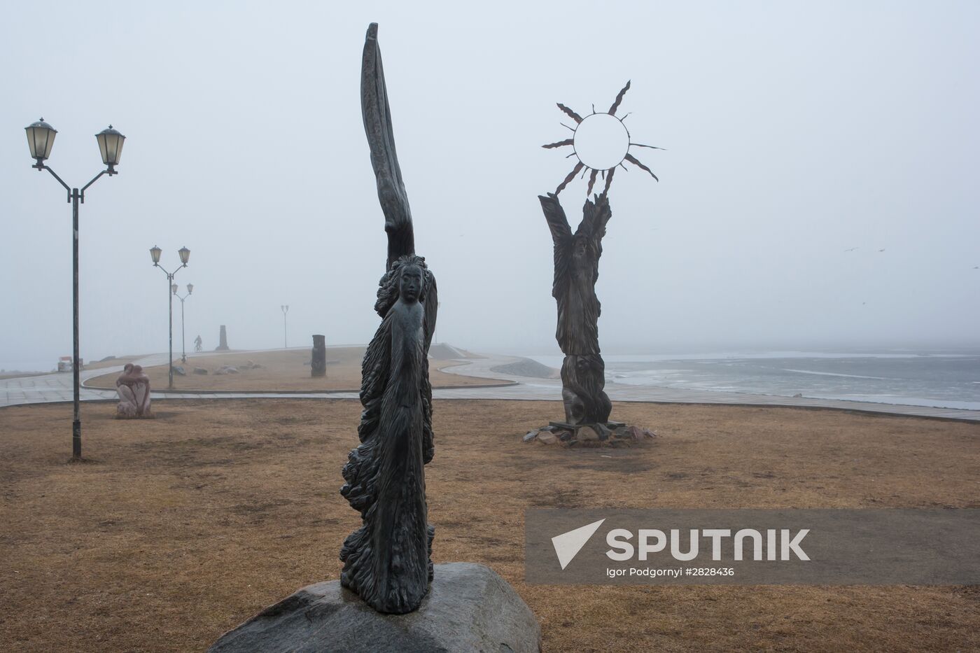 Fog in Petrozavodsk