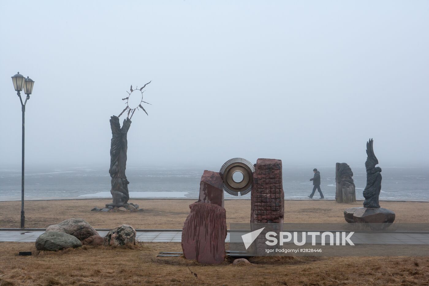 Fog in Petrozavodsk