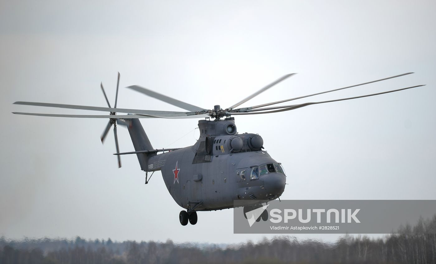 Ceremonial aviation holds joint drills ahead of Victory Parade