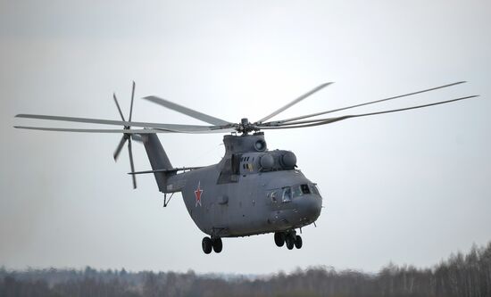 Ceremonial aviation holds joint drills ahead of Victory Parade