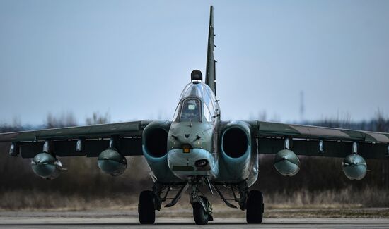 Joint rehearsal of aerobatic teams before the Victory Parade