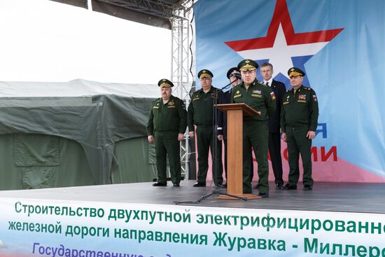 Defense Ministry administration's working trip to Rostov and Voronezh regions