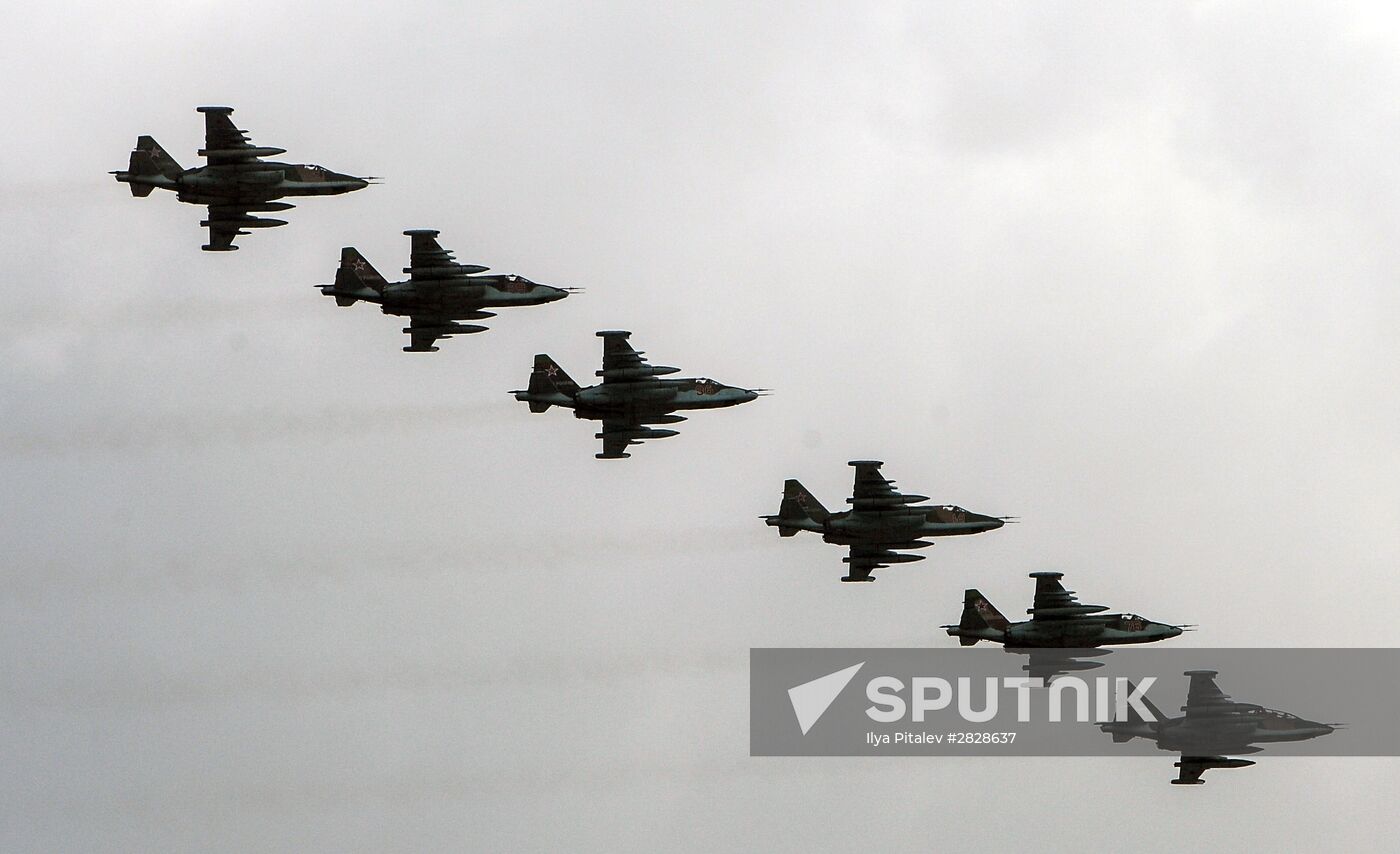 Trainings in Moscow Region ahead of military parade on May 9