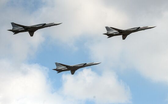 Trainings in Moscow Region ahead of military parade on May 9