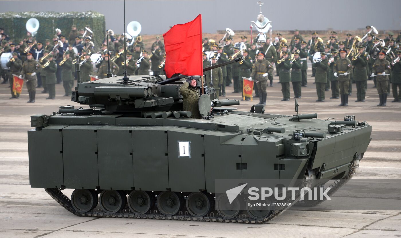Trainings in Moscow Region ahead of military parade on May 9