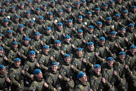 Trainings in Moscow Region ahead of military parade on May 9