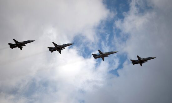 Trainings in Moscow Region ahead of military parade on May 9