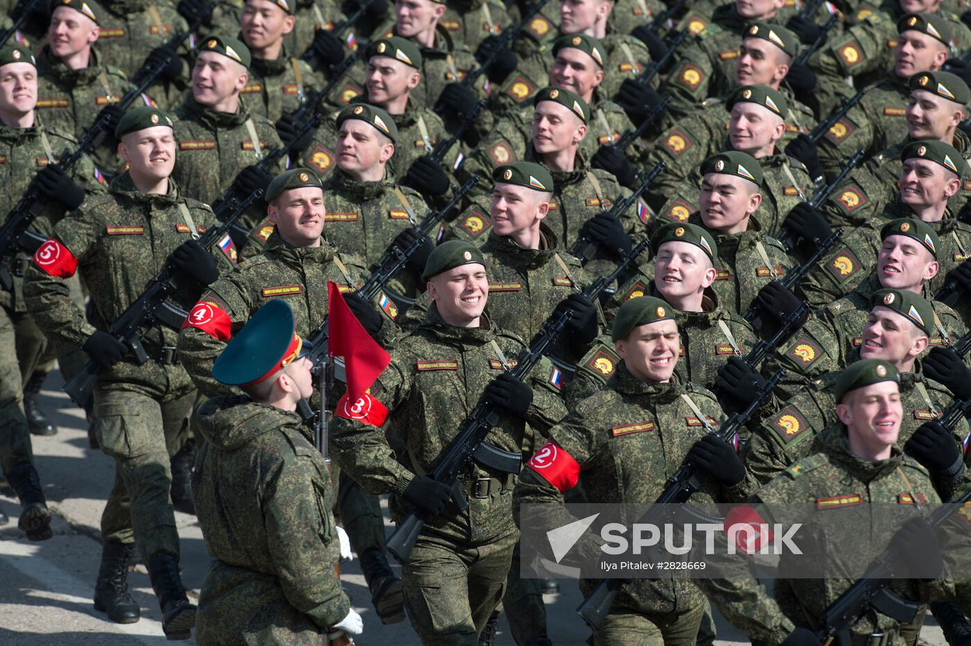 Trainings in Moscow Region ahead of military parade on May 9