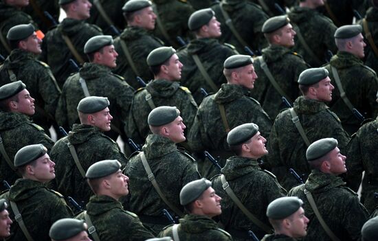 Trainings in Moscow Region ahead of military parade on May 9